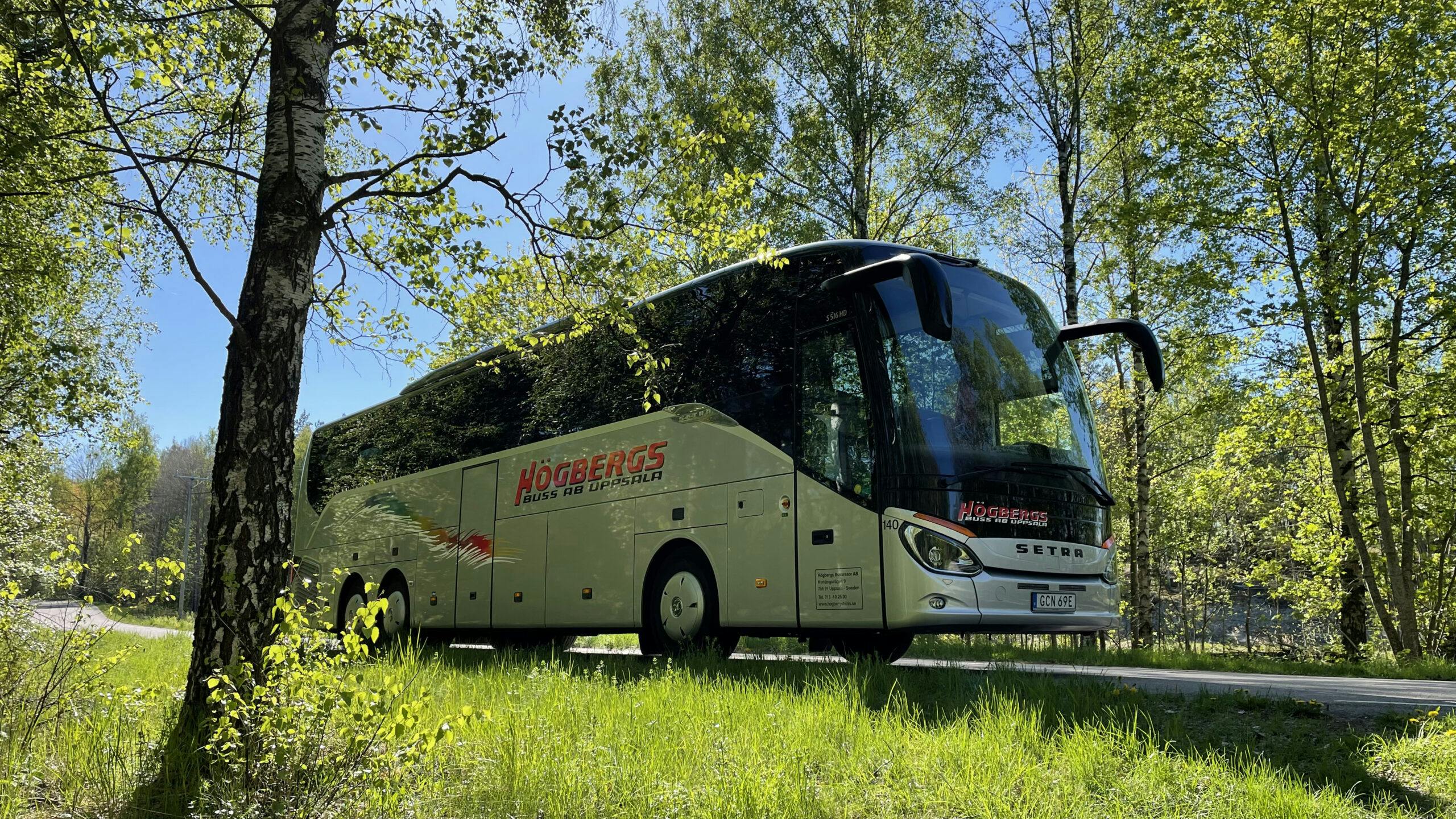 Bussresor märkta med Bra Miljöval har låg klimatpåverkan.